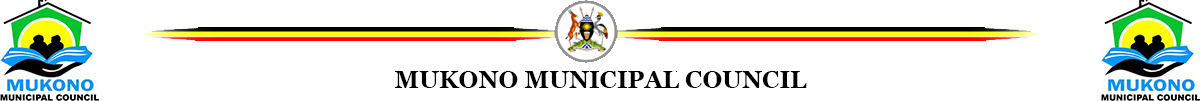 Mukono Municipal Council.